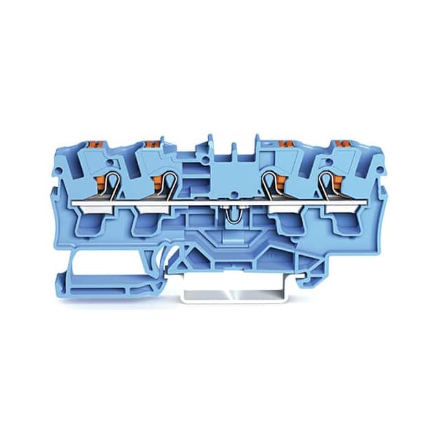 2204-1404 4-CONDUCTOR THROUGH TERMINAL BLO