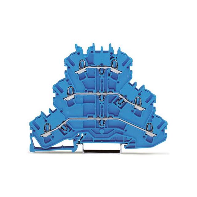 2002-3204 TRIPLE-DECK TERMINAL BLOCK; THRO