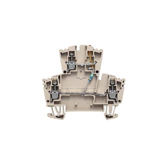 8023630000 CONN TERM BLK FEED THROUGH BEIGE