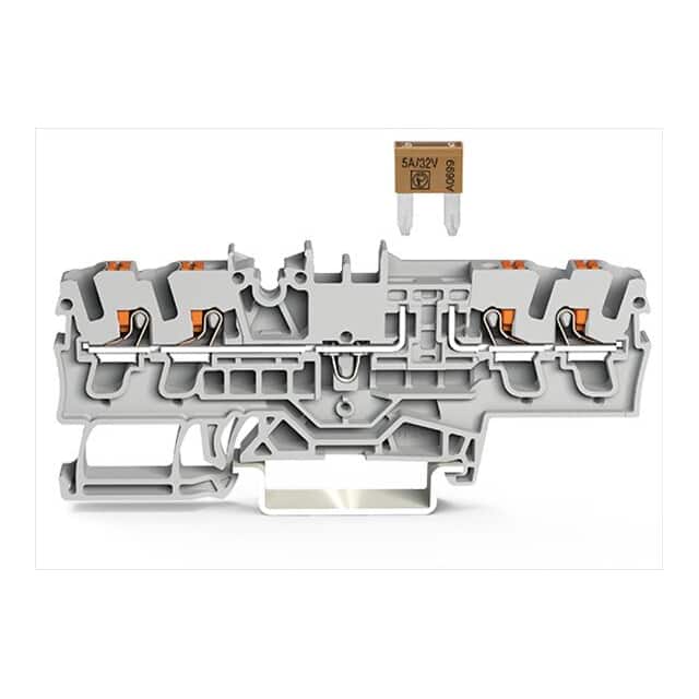 2002-1881 4-CONDUCTOR FUSE TERMINAL BLOCK;