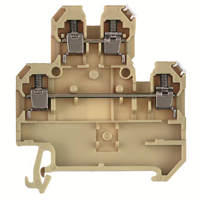 1284060000 CONN TERM BLK FEED THROUGH BEIGE