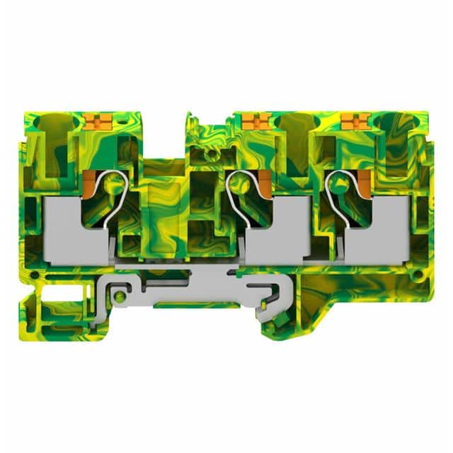REB-B3E-YG CONN TERM BLK GROUND 6-20 AWG