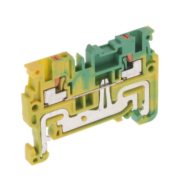 CPG1.5 DIN TERM BLK, PUSH-IN, GRND