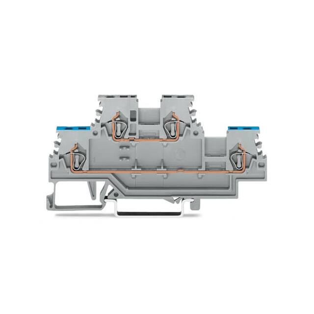 279-512 DOUBLE-DECK TERMINAL BLOCK; THRO