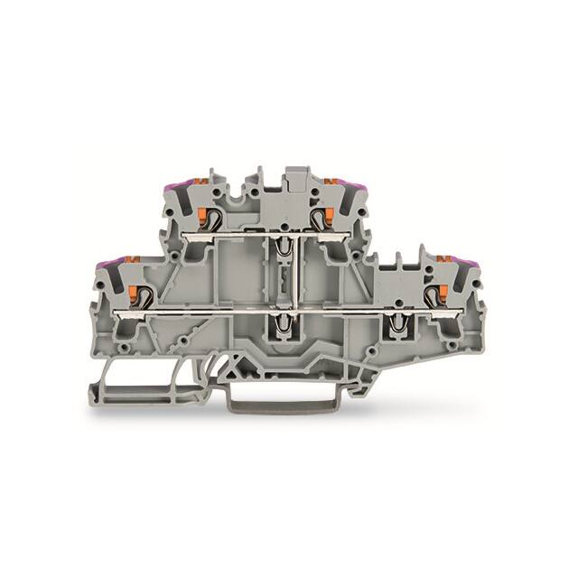 2202-2708 DOUBLE-DECK TERMINAL BLOCK; WITH