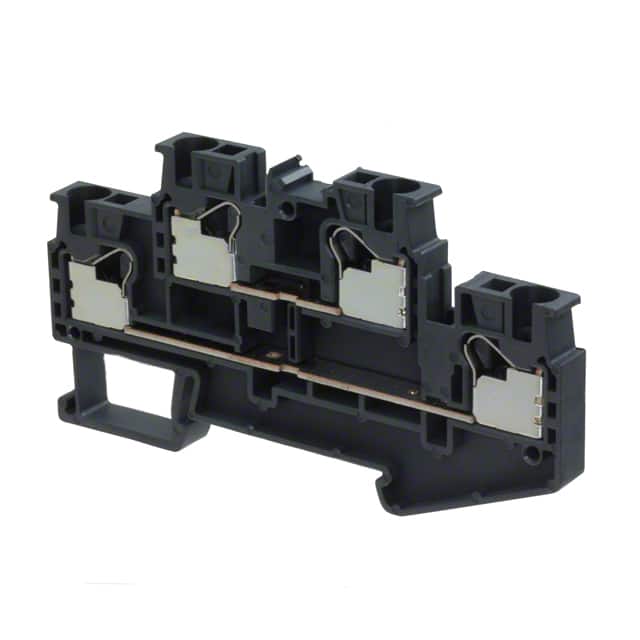 XW5T-P4.0-1.1-2BL TERM BLK PUSHIN 4.0MM 1:1 2TIER
