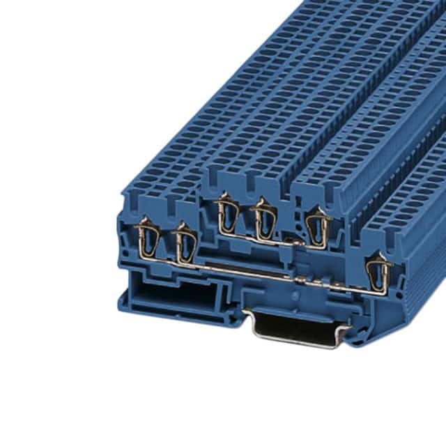 3038529 CONN TERM BLK FEED THRU 12-28AWG