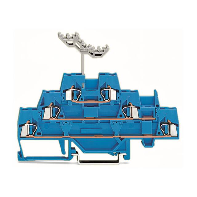 280-551 TRIPLE-DECK TERMINAL BLOCK; THRO