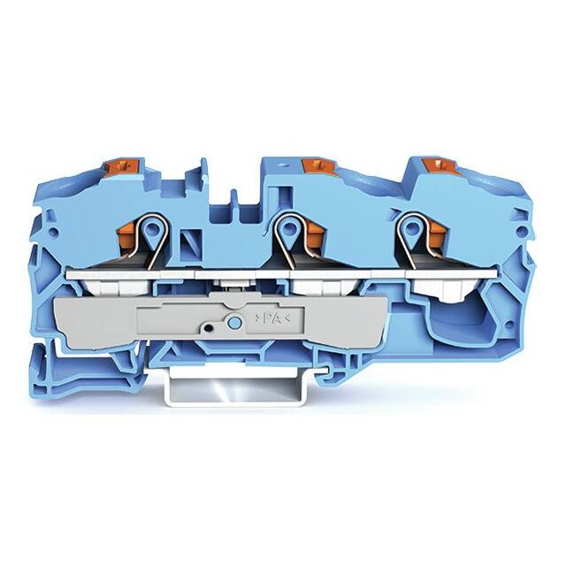 2216-1304 3-CONDUCTOR THROUGH TERMINAL BLO