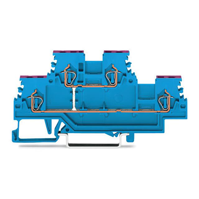 279-509 DOUBLE-DECK TERMINAL BLOCK; 4-CO
