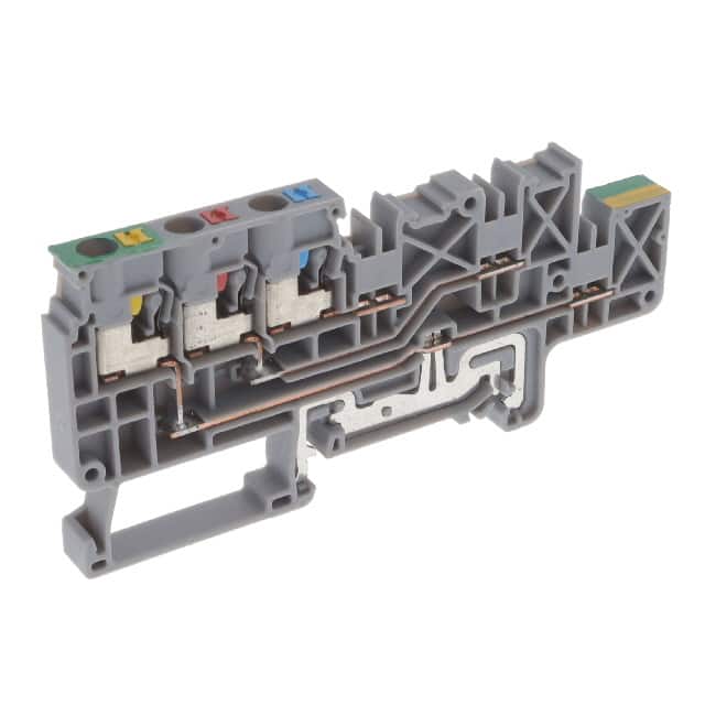CPPTG2.5/4 DIN TERM BLK, PUSH-IN, SENSOR &