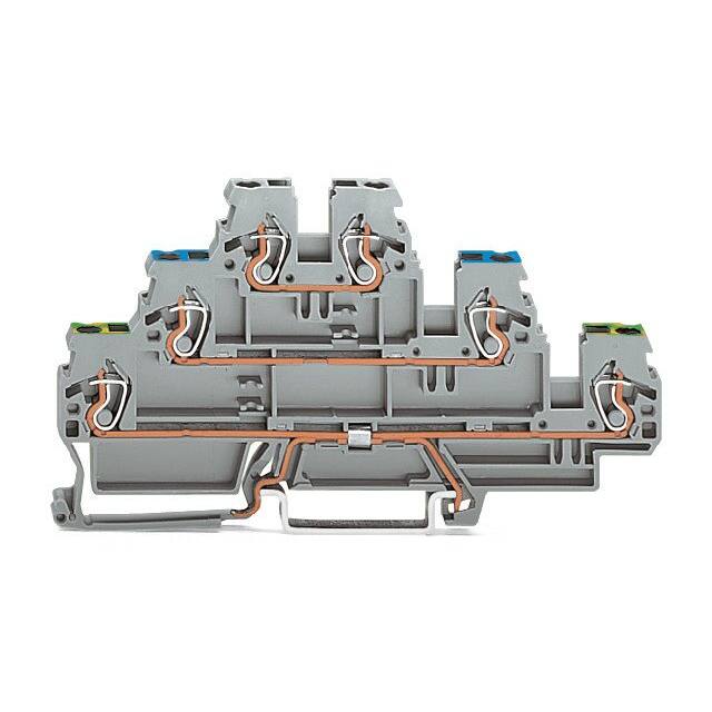 870-567 TRIPLE-DECK TERMINAL BLOCK; GROU