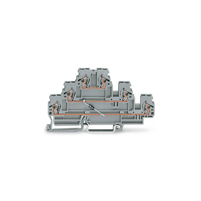 870-590/281-676 COMPONENT TERMINAL BLOCK; TRIPLE
