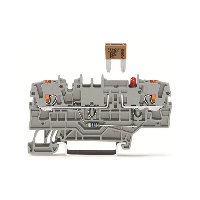 2202-1981/1000-435 2-CONDUCTOR FUSE TERMINAL BLOCK;