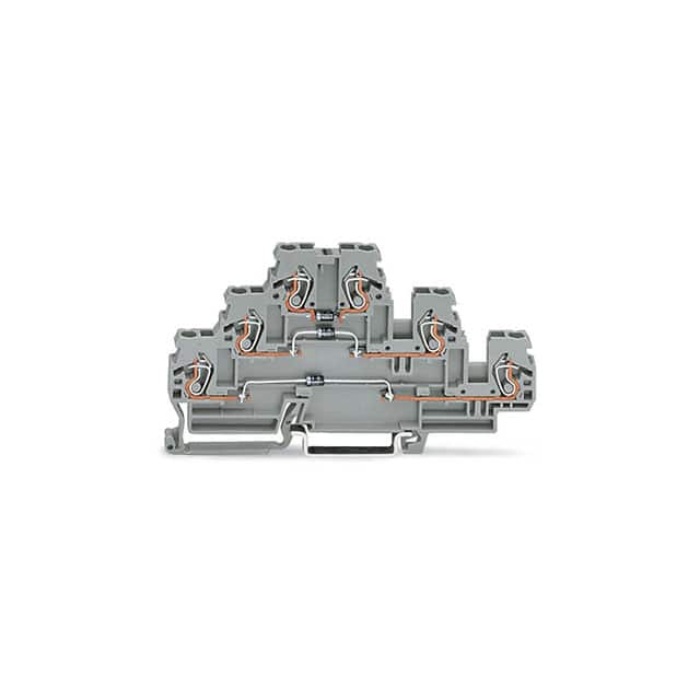 870-596/281-673 COMPONENT TERMINAL BLOCK; TRIPLE