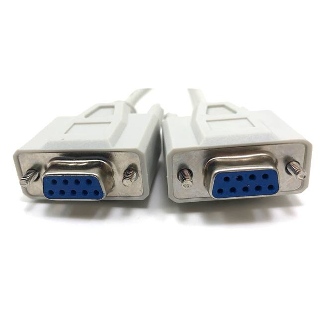 M02-233 CABLE ASSY DB09 SHLD GRY 3.05M
