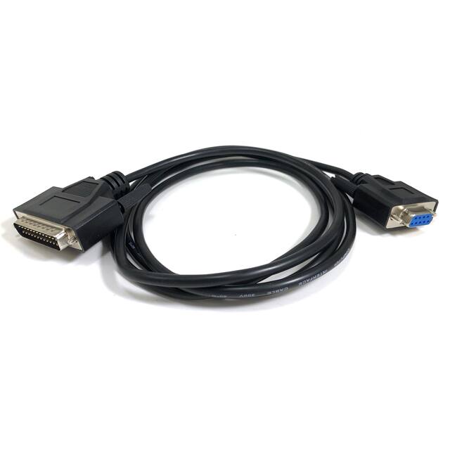 M02-116 CABLE ASSY DB09/DB25 BLK 1.83M