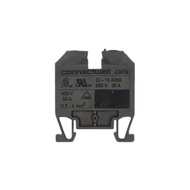 CMT4/BL MINI TERMINAL BLOCK, 6MM, 25A/30