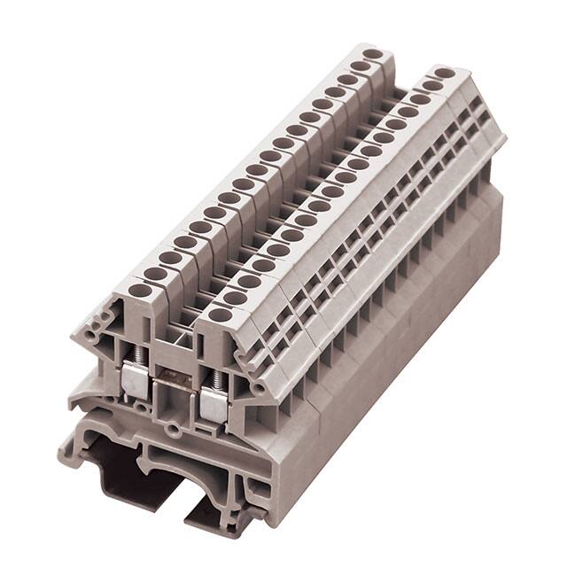DK2.5N-WE RAIL TERM BLK FEED THRU 12-22AWG