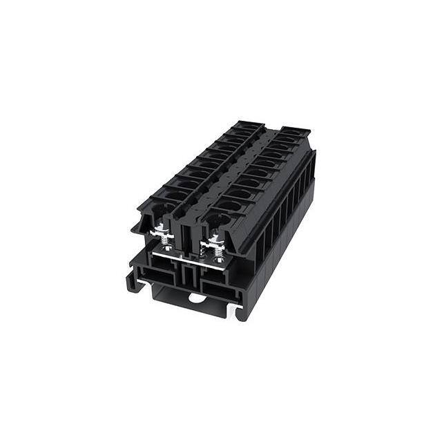 DKU20 FEED-THRU SCW GDE RAIL TERM BLK