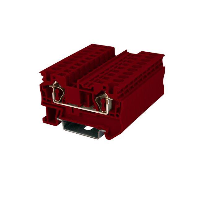 AK4-RD RAIL TERM BLK FEED THRU 10-28AWG