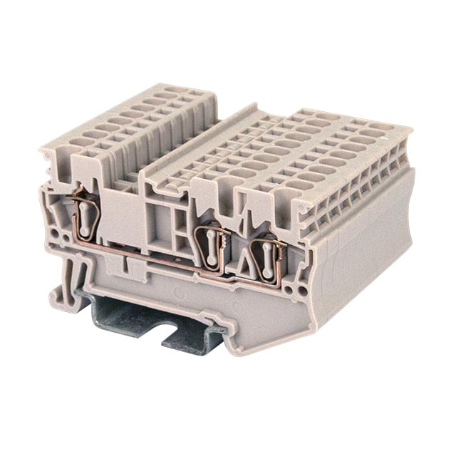 AK1.5-TN RAIL TERM BLK FEED THRU 14-30AWG