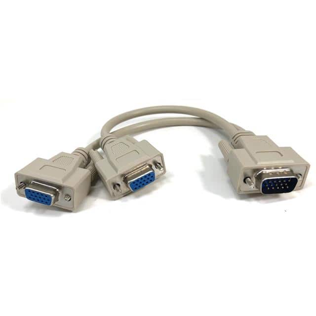 M05-1116 6" VGA Splitter 1M/2F