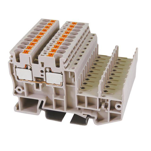 DP2.5-ES RAIL TERM BLK FEED THRU 12-26AWG
