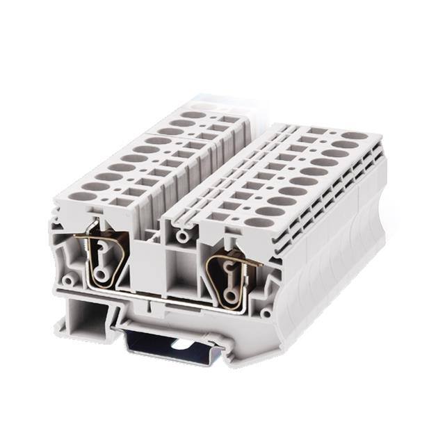 AK6-WE RAIL TERM BLK FEED THRU 8-24AWG