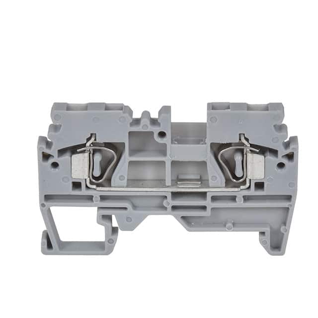 WTB2S-W6 50A FEED THRU SPRNG CLMP GRY 8MM