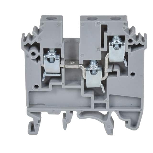 WTB2-W4-12 30A FEED THRU 1-2 GREY 6MM