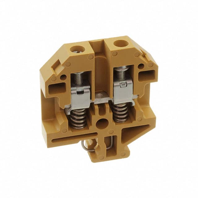 0270320000 CONN TERM BLK FEED THRU YELLOW