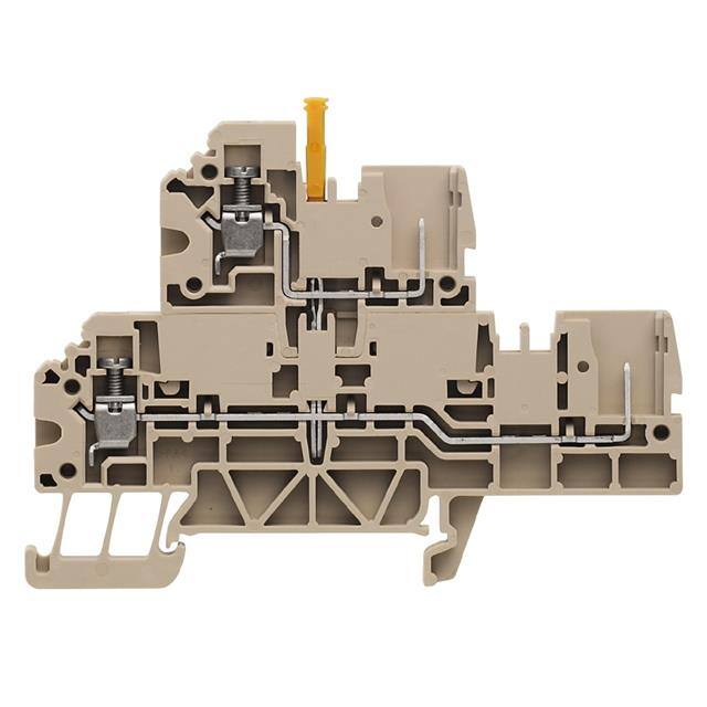 1305300000 TERM BLK PLUG 4POS 5.1MM BEIGE