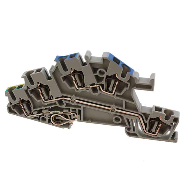 3031843 CONN TERM BLK FEED THRU 12-28AWG