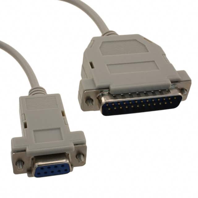 720-10010-00025 CABLE ASSY DB09 TO DB25 250MM