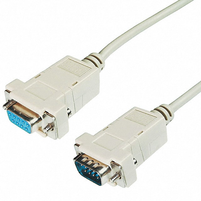 AK230-2 CABLE ASSY DB09 SHLD BEIGE 2M