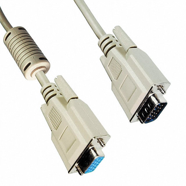 AK322/F-1.8 CABLE ASSY HD15 SHLD BEIGE 1.8M