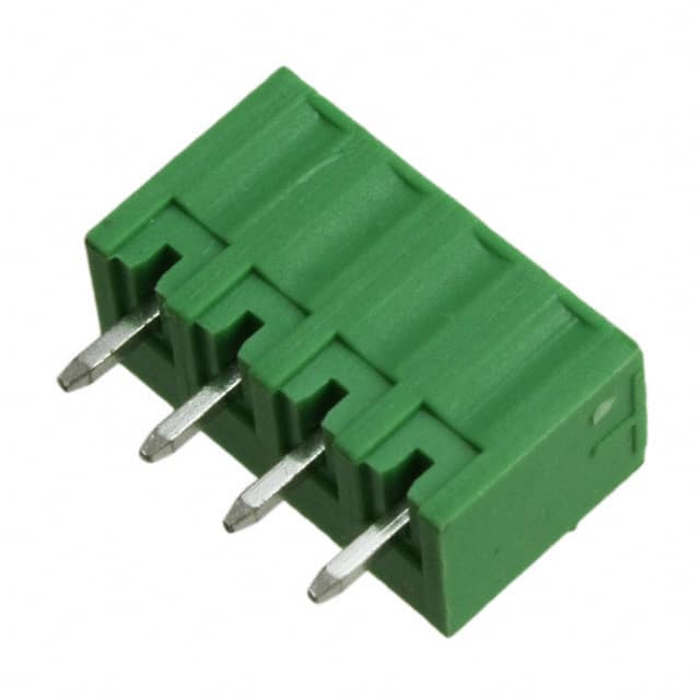 OSTOQ043250 TERM BLOCK HDR 4POS VERT 3.81MM