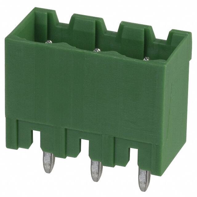 EDSTL955/3 TERM BLOCK HDR 3POS VERT 5MM