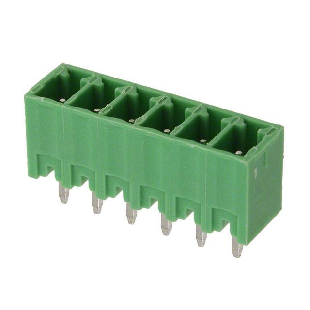 OSTOQ063250 TERM BLOCK HDR 6POS VERT 3.81MM