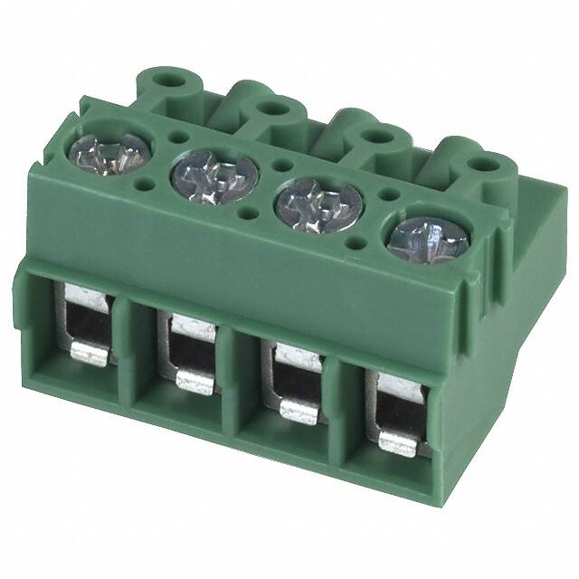 1934887 TERM BLOCK PLUG 4POS 90DEG 5MM
