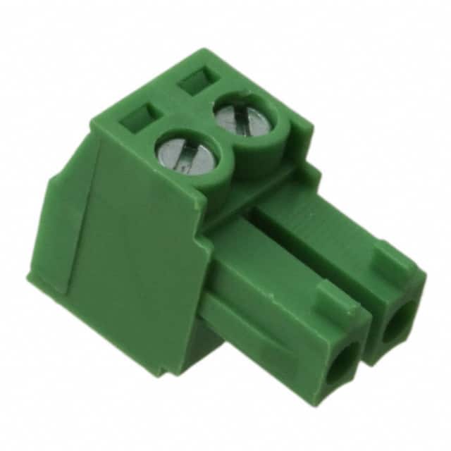 OSTTJ0231530 TERM BLOCK PLUG 2POS STR 3.81MM