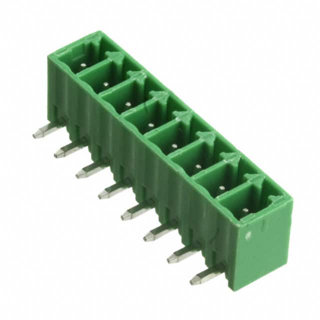 OQ0832510000G TERM BLOCK HDR 8POS 90DEG 3.81MM