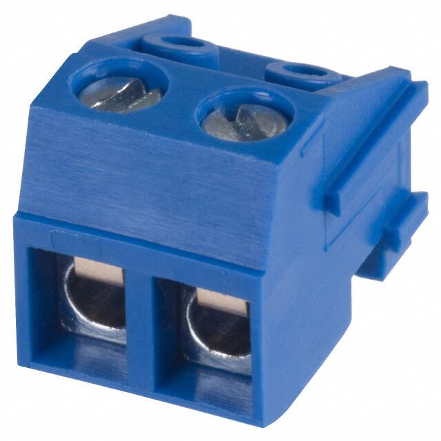 ED130/2DS TERM BLOCK PLUG 2POS 90DEG 5MM