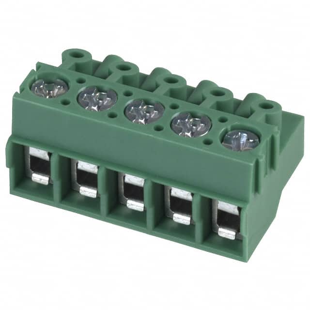 1934890 TERM BLOCK PLUG 5POS 90DEG 5MM