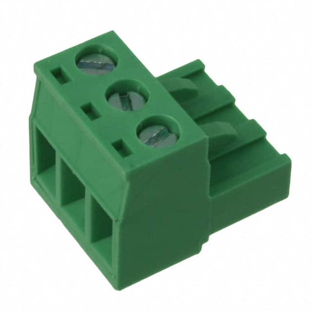 OSTTJ037150 TERM BLOCK PLUG 3POS STR 5MM