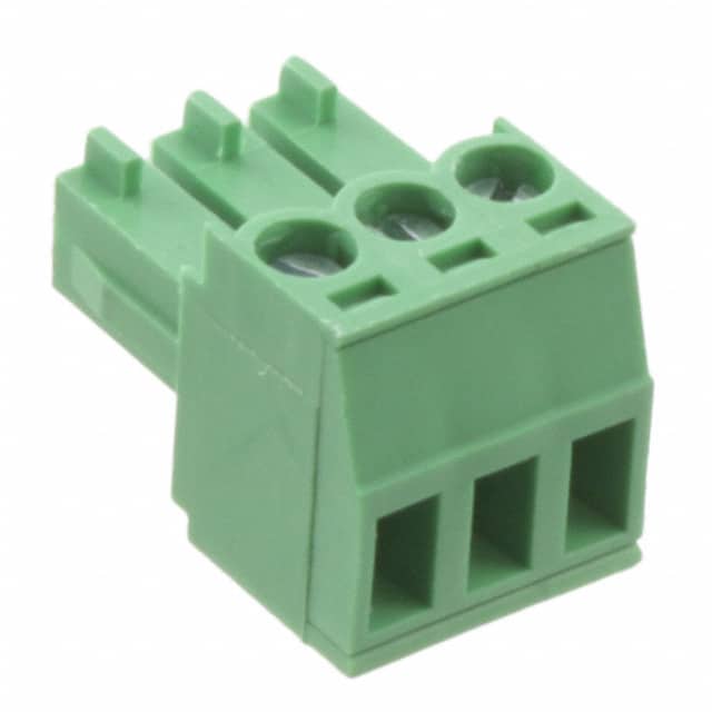 OSTTJ0311530 TERM BLOCK PLUG 3POS STR 3.5MM