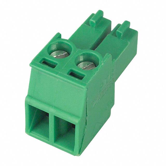 EDZ1550/2 TERM BLOCK PLUG 2POS STR 3.81MM
