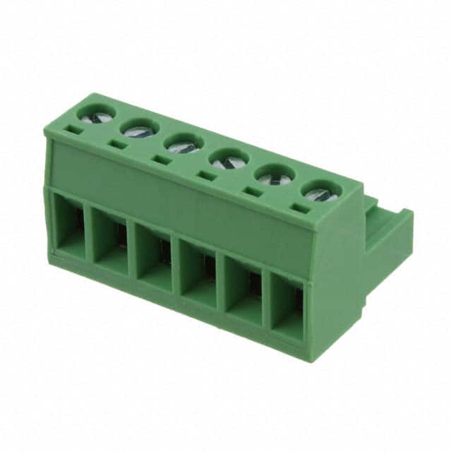 OSTTJ065153 TERM BLOCK PLUG 6POS STR 5.08MM