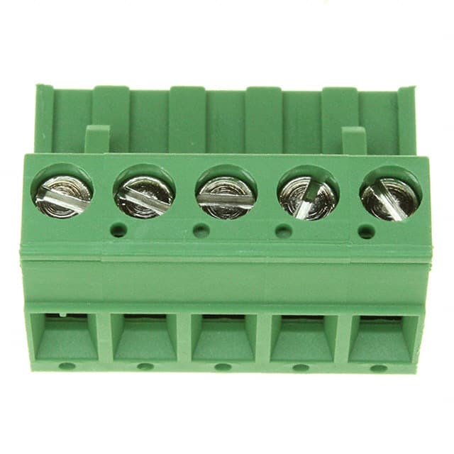 796634-5 TERM BLOCK PLUG 5POS STR 5.08MM